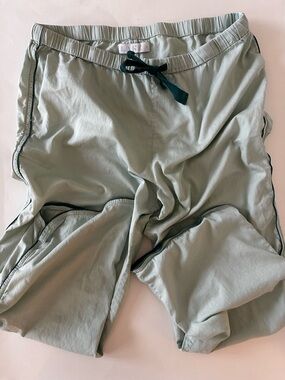 Lake Pajama Pants Women’s Size Medium, 100% Cotton, Cool Mint Green